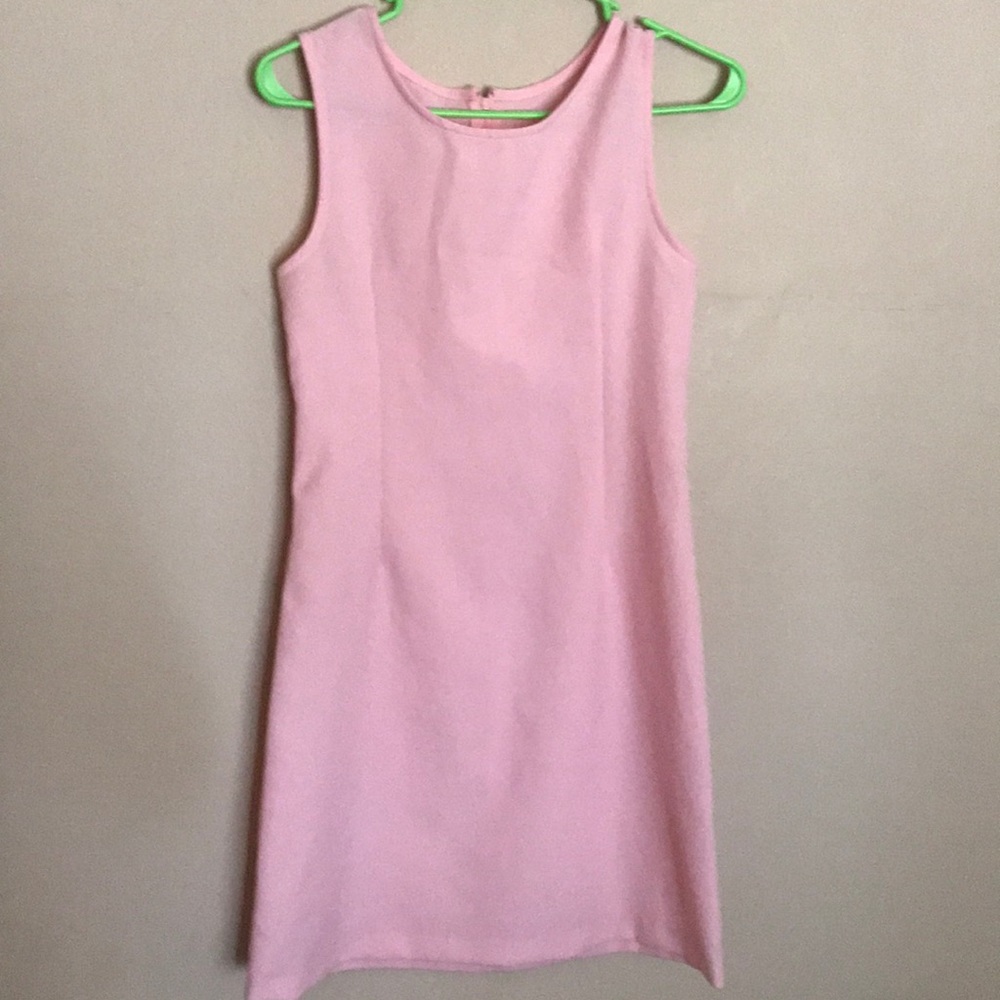 Vintage pink shift dress